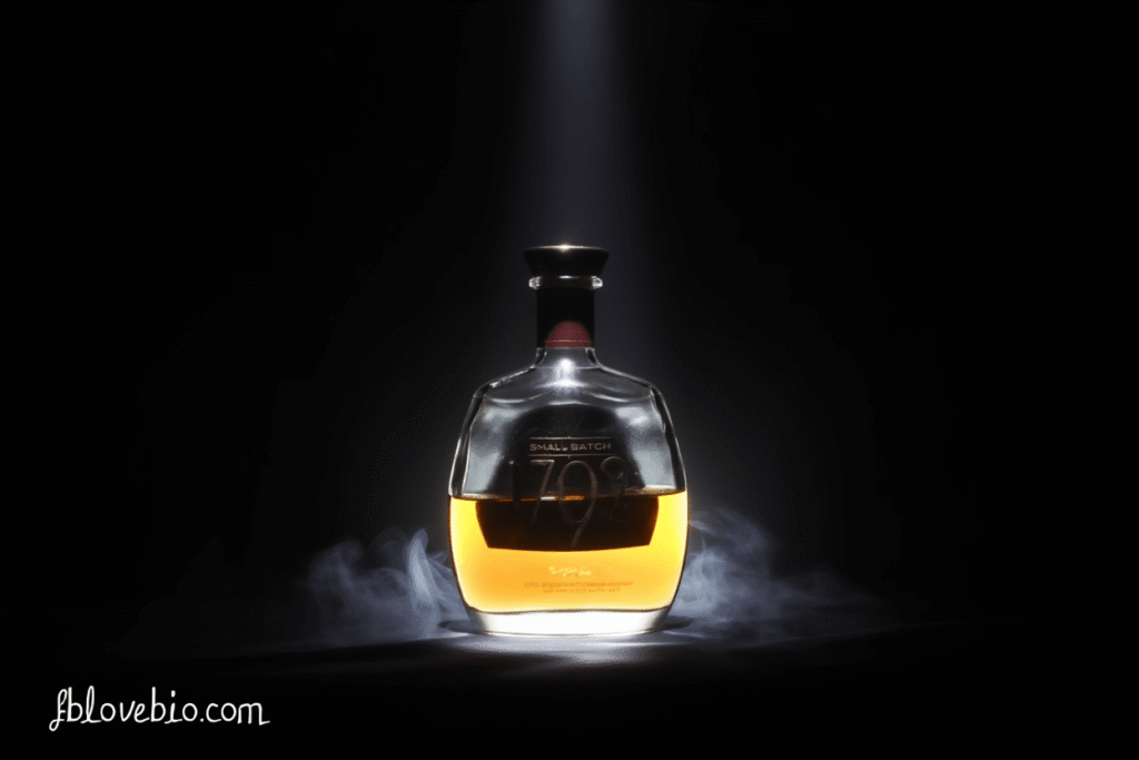 Bottle of 1792 Small Batch Bourbon (Aged Twelve Years) with detailed labeling.