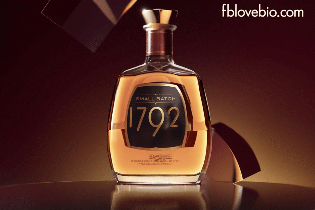 Tasting notes for 1792 Small Batch Bourbon, highlighting sweet vanilla and rye spice.