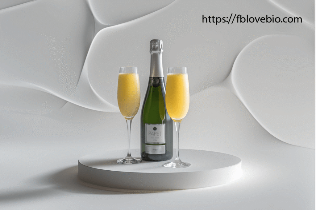 Prosecco used in mimosas